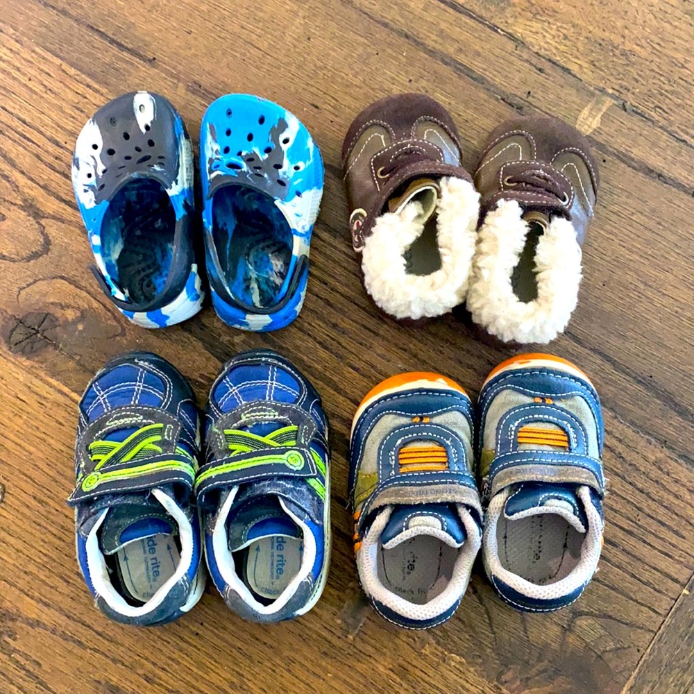 Baby Shoe Lot. Stride Rite, Robeez...